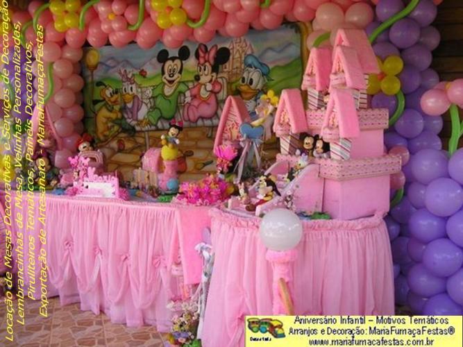 Decoração Festa de Aniversário Infantil Baby Disney Rosa da Maria Fumaça Festas (01)